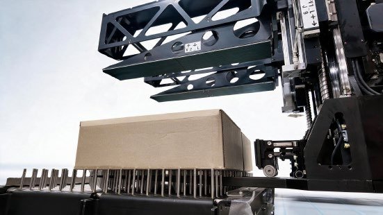 専用コンベヤモジュールで簡単導入&高速搬送